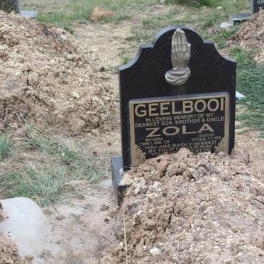 GEELBOOI Zola 1961-2012