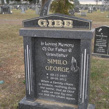 GIBE Similo George 1927-2012