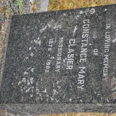 GLASIER Constance Mary 1875-1963