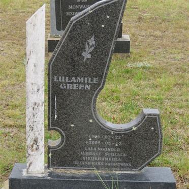 GREEN Lulamile 19?5-2002