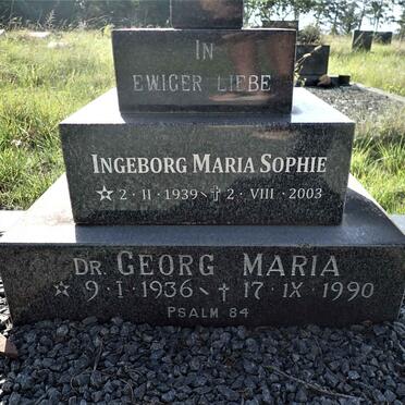 GRUBER Georg Maria 1936-1990 &amp; Ingeborg Maria Sophie 1939-2003