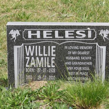 HELESI Willie Zamile 1928-2010