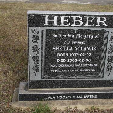 HEBER Sheilla Yolande 1937-2003