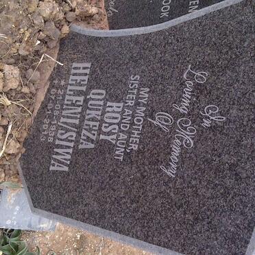 HELENI Rosy Qukeza nee SIWA 1938-2013