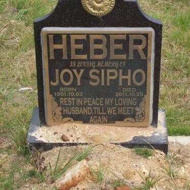 HEBER Joy Sipho 1951-2011