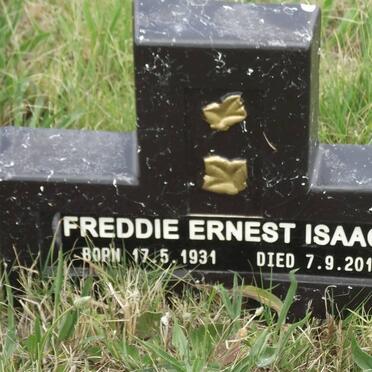 ISAACS Freddie Ernest 1931-2010