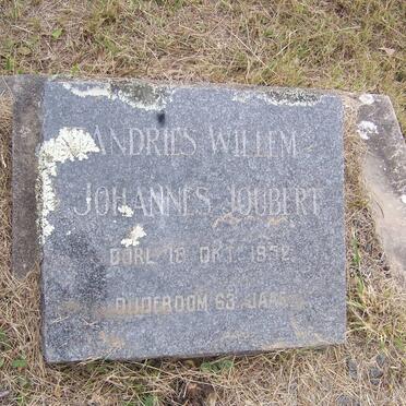 JOUBERT Andries Willem Johannes -1952 