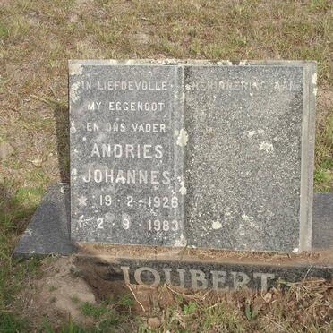 JOUBERT Andries Johannes 1926-1983