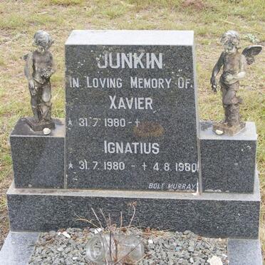 JUNKIN Xavier 1980-1980 :: JUNKIN Ignatius 1980-1980