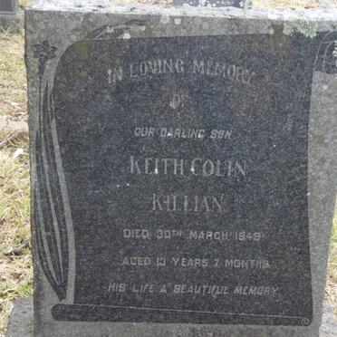 KILLIAN Keith Colin -1949