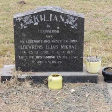 KILIAN Louwrens Elias Michal 1908-1978