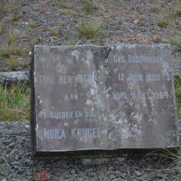 KRUGER Nora nee OOSTHUIZEN 1898-1964