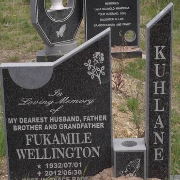 KUHLANE Fukamile Wellington 1932-2012