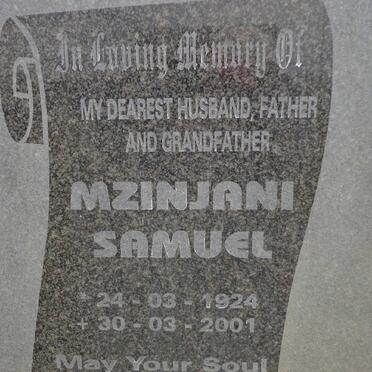 KUKISI Mzinjani Samuel 1924-2001