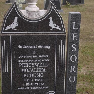 LESORO Percywell Mojalefa Pudumo 1954-2002