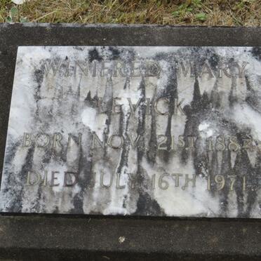 LEVICK Percy Robert 1881-1940 &amp; Winifred Mary 1884-1971