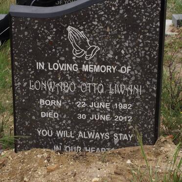 LIWANI Lonwabo Otto 1982-2012