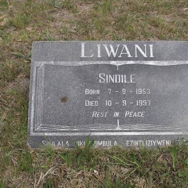 LIWANI Sindile 1953-1997