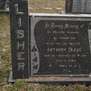 LISHER Anthony Clevé 1962-1986