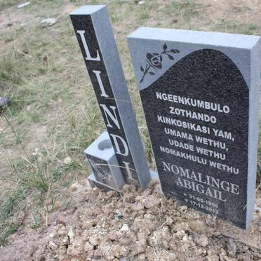 LINDI Nomalinge Abigail 1956-2012