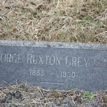 LOGIE George Ruxton Grey 1855-1930