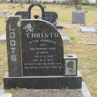 LOOTS Christo 1959-1978