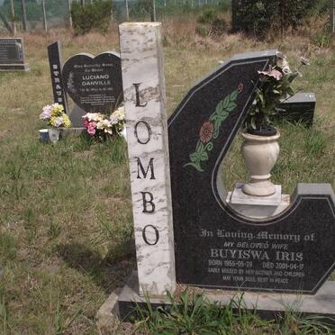 LOMBO Buyiswa Iris 1955-2001