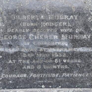 MURRAY Gilberta -1932