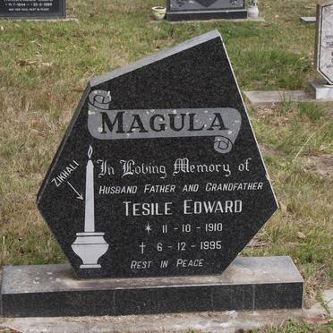 MAGULA Tesile Edward 1910-1995