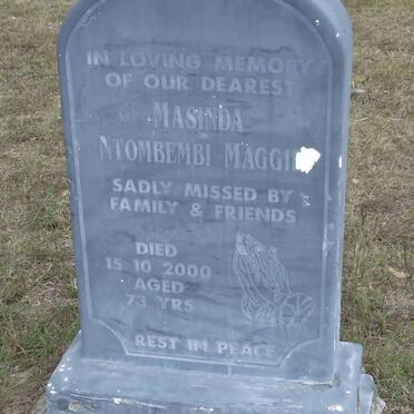 MASINDA Ntombembi Maggie -2000