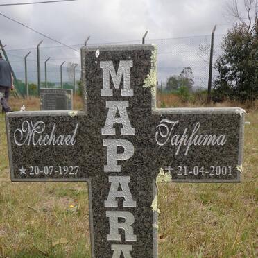 MAPARA Michael Tapfuma 1927-2001
