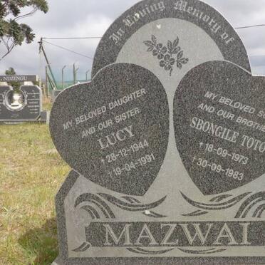 MAZWAI Lucy 1944-1991 :: MAZWAI Sbongile Toto 1973-1983