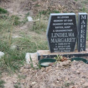 MAPEKULA Lindelwa Margaret 1956-2012