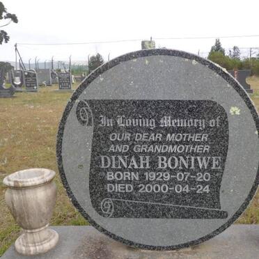 MATSHOBA Dinah Boniwe 1929-2000