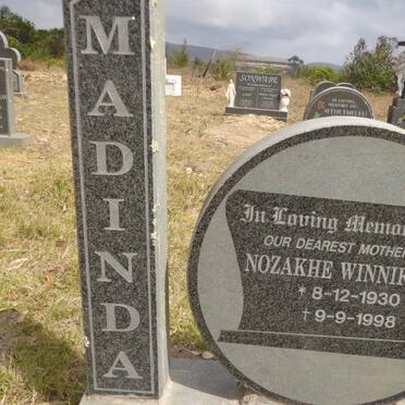 MADINDA Nozakhe Winnifred 1930-1998