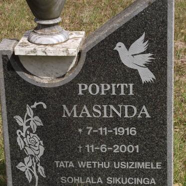 MASINDA Popiti 1916-2001