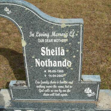 MANI Sheila Nothando 1960-2002
