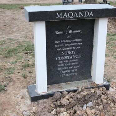 MAQANDA Noroy Constance 1937-2013