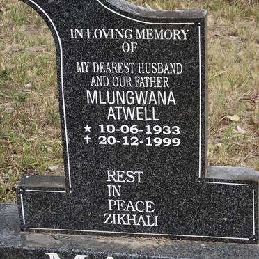 MACI Mlungwana Atwell 1933-1999