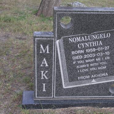 MAKI Nomalungelo Cynthia 1959-2003