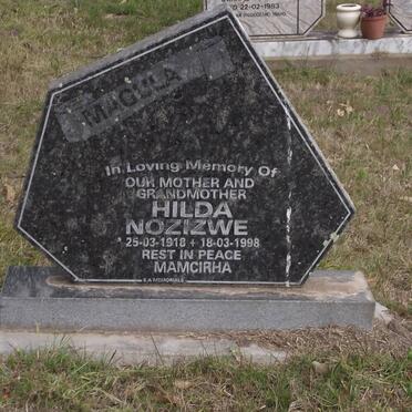 MAGULA Hilda Nozizwe 1918-1998