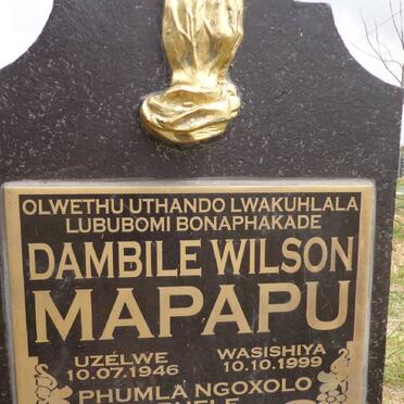 MAPAPU Dambile Wilson 1946-1999