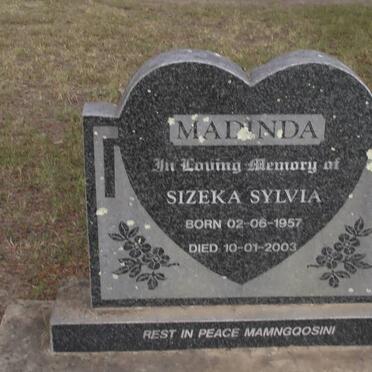 MADINDA Sezeka Sylvia 1957-2003