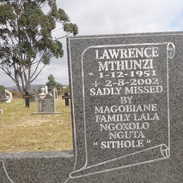 MAGOBIANE Lawrence Mthunzi 1951-2002