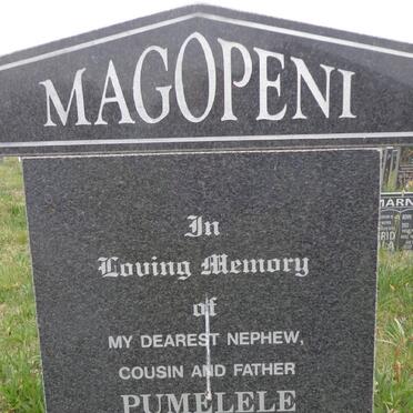 MAGOPENI Pumelele 1960-2010