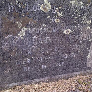 MEAKER Agnes Carney 1893-1977