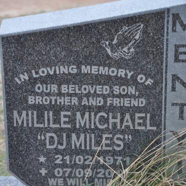 MENTYI Milile Michael 1971-2012