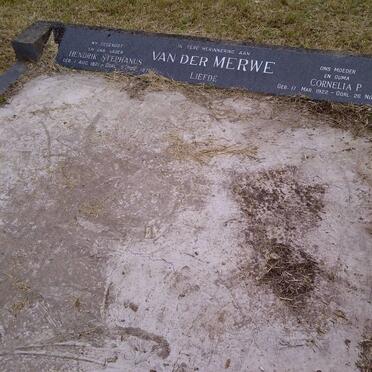 MERWE Hendrik Stephanus, van der 1921-1976 &amp; Cornelia P. 1922-2010
