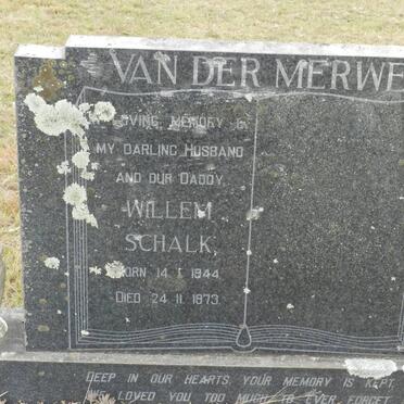 MERWE Willem Schalk, van der 1944-1973
