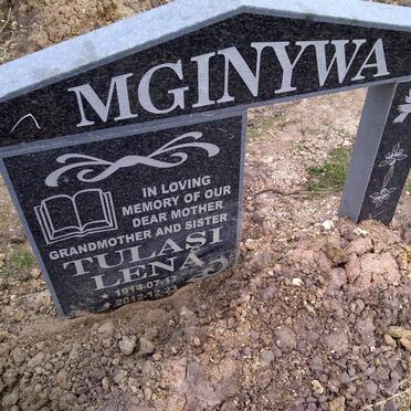 MGINYWA Tulasi Lena 1914-2012